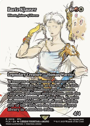 Bartz Klauser - Winota, Joiner of Forces (Showcase) [FCA - 19]