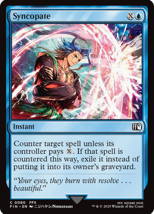 Syncopate [FIN - 80]