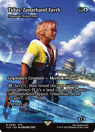 Tidus, Zanarkand Fayth - Thrasios, Triton Hero (Showcase)
