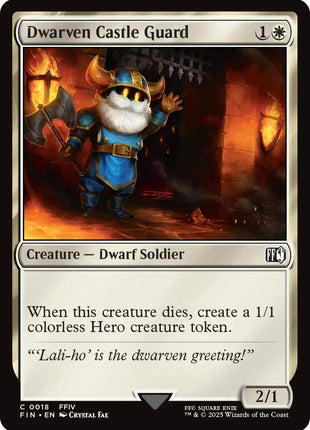 Dwarven Castle Guard [FIN - 18]