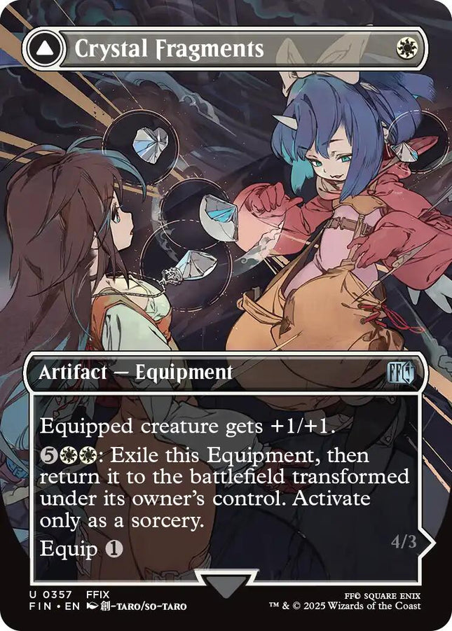 Crystal Fragments (Borderless) [FIN - 357]