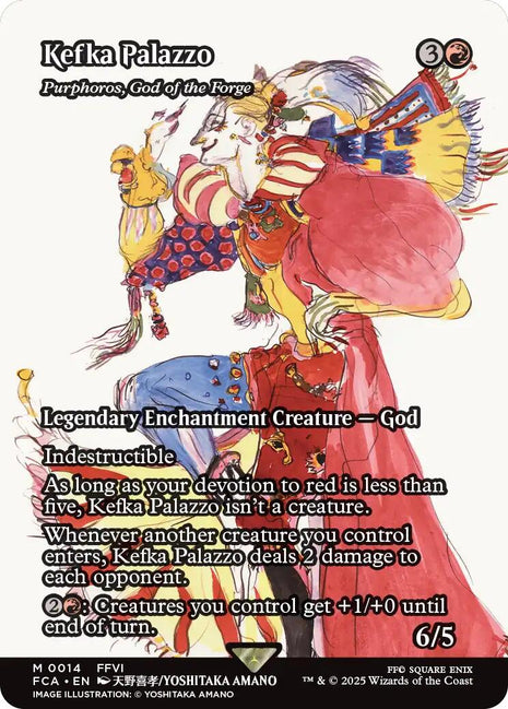 Kefka Palazzo - Purphoros, God of the Forge (Showcase) [FCA - 14]