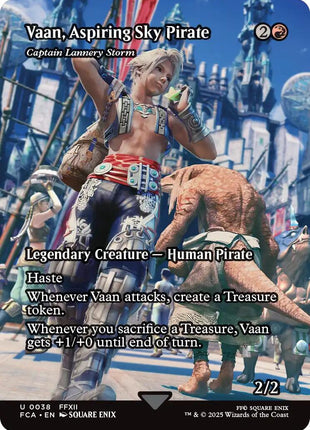 Vaan, Aspiring Sky Pirate - Captain Lannery Storm (Showcase) [FCA - 38]