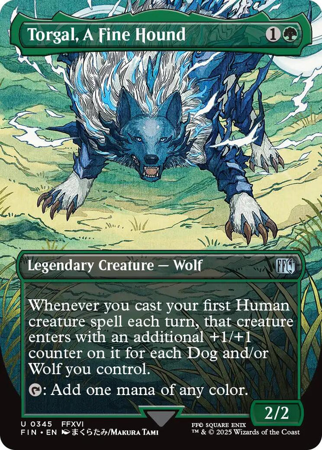 Torgal, A Fine Hound (Borderless) [FIN - 345]