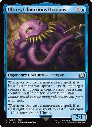 Ultros, Obnoxious Octopus [FIN - 83]