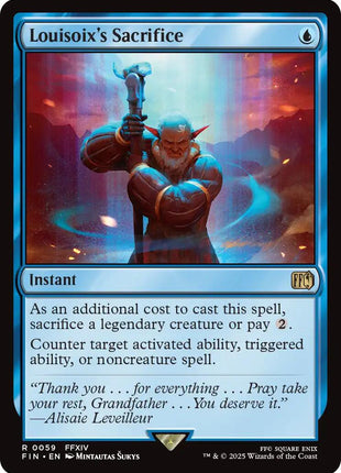 Louisoix's Sacrifice [FIN - 59]