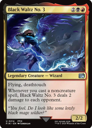 Black Waltz No. 3 [FIN - 214]