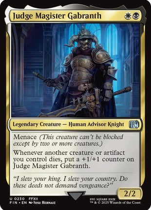 Judge Magister Gabranth [FIN - 230]