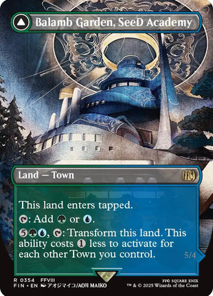 Balamb Garden, SeeD Academy (Borderless) [FIN - 354]