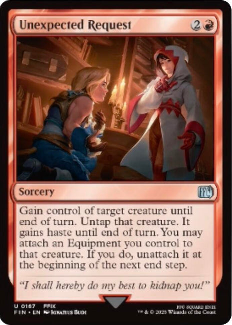 Unexpected Request [FIN - 167]