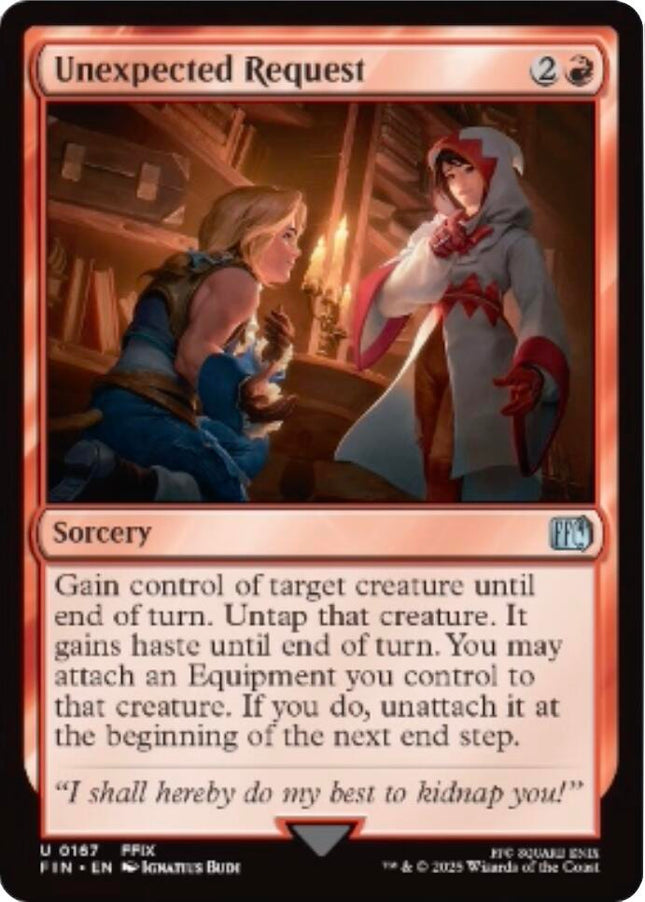 Unexpected Request [FIN - 167]