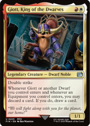 Giott, King of the Dwarves [FIN - 223]