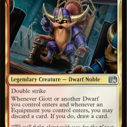 Giott, King of the Dwarves [FIN - 223]