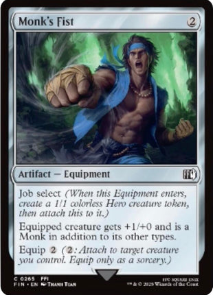 Monk's Fist [FIN - 265]