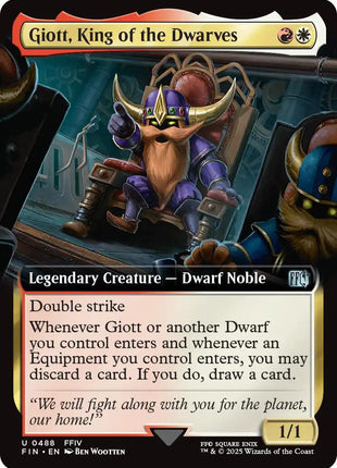 Giott, King of the Dwarves (Extended Art)