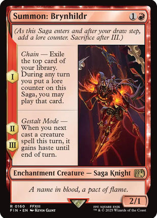 Summon: Brynhildr [FIN - 160]