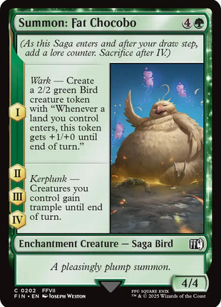 Summon: Fat Chocobo [FIN - 202]