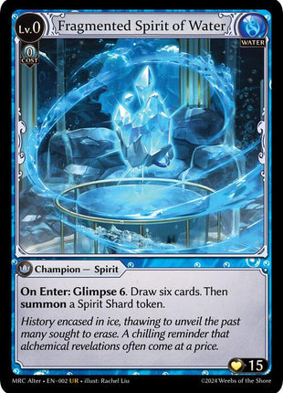 Fragmented Spirit of Water [MH Alter - 2]