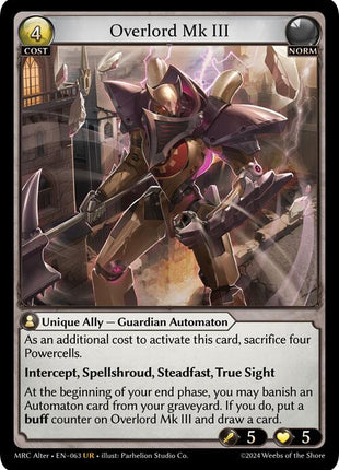Overlord Mk III [MH Alter - 63]