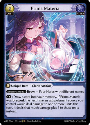 Prima Materia [MH Alter]