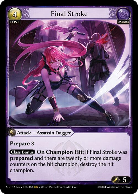Final Stroke [MH Alter - 180]