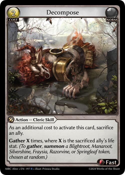 Decompose [MH Alter]