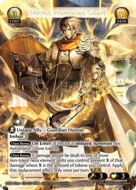 Hector, Praetorian Guard (CSR) [MH Alter - 201]