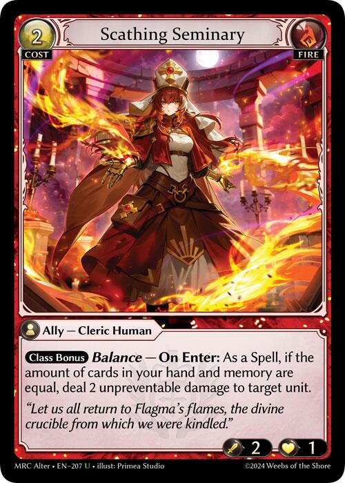 Scathing Seminary [MH Alter]