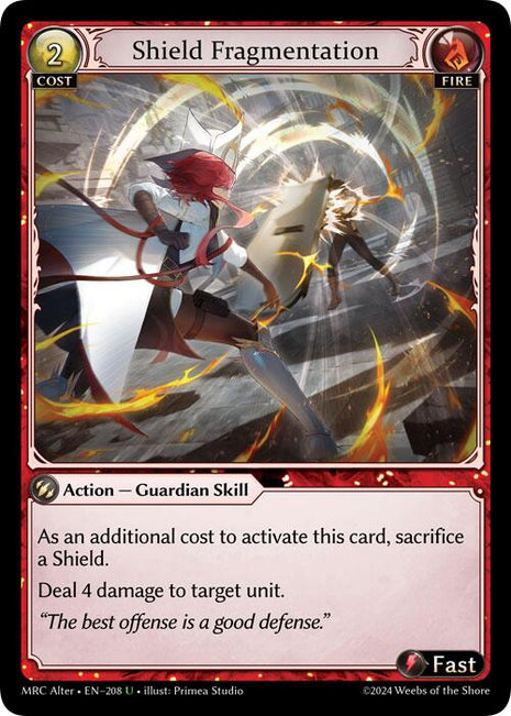 Shield Fragmentation [MH Alter]