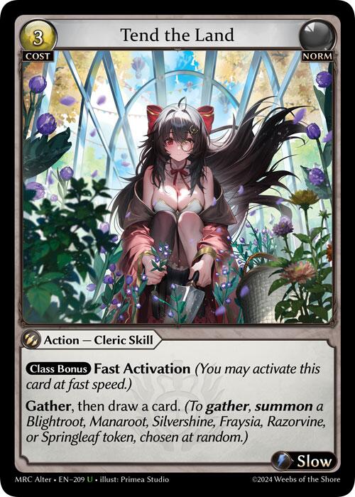 Tend the Land [MH Alter]