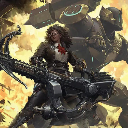 Machinist's Arsenal Art Card (Gold-Stamped Planeswalker Symbol) [2]