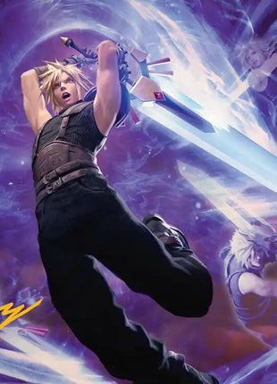 Cloud's Limit Break Art Card (Gold-Stamped Signature) [ASFIN - 23]