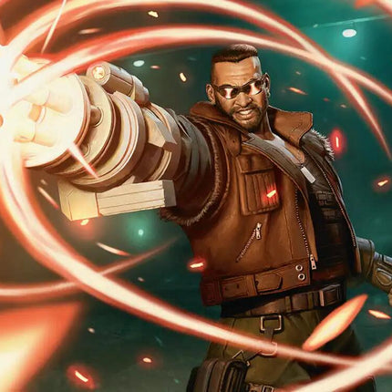 Barret Wallace Art Card (Gold-Stamped Planeswalker Symbol) [AAFIN - 8]