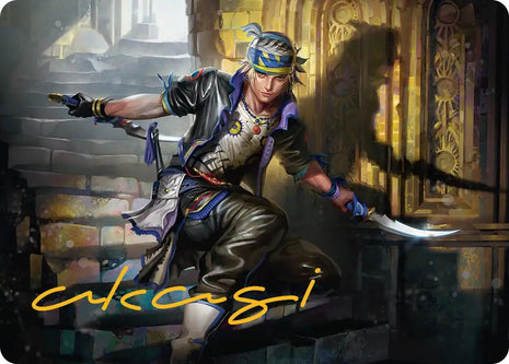 Locke Cole Art Card (Gold-Stamped Signature) [ASFIN - 15]