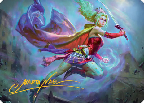 Terra, Herald of Hope Art Card (Gold-Stamped Signature) [ASFIN - 20]