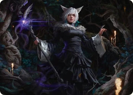 Y'shtola, Night's Blessed Art Card (21) [AAFIN - 21]