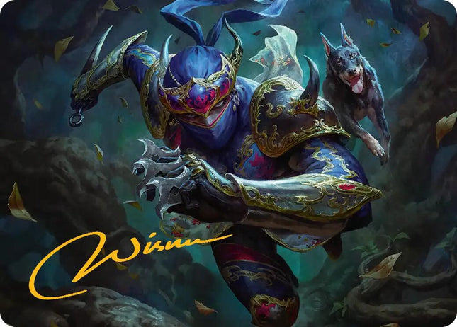 Shadow, Mysterious Assassin Art Card (Gold-Stamped Signature) [AAFIN - 26]
