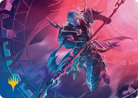 Estinien Varlineau Art Card (Gold-Stamped Planeswalker Symbol) [ASFIN - 28]