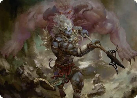 Kimahri, Valiant Guardian Art Card [ASFIN - 29]