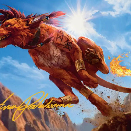 Red XIII, Proud Warrior Art Card (Gold-Stamped Signature) [30]