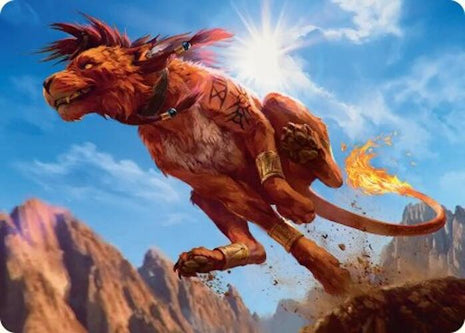 Red XIII, Proud Warrior Art Card [ASFIN - 30]