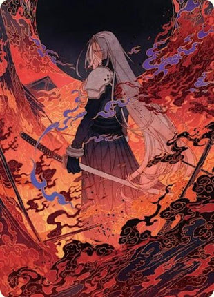 Nibelheim Aflame Art Card [ASFIN - 35]