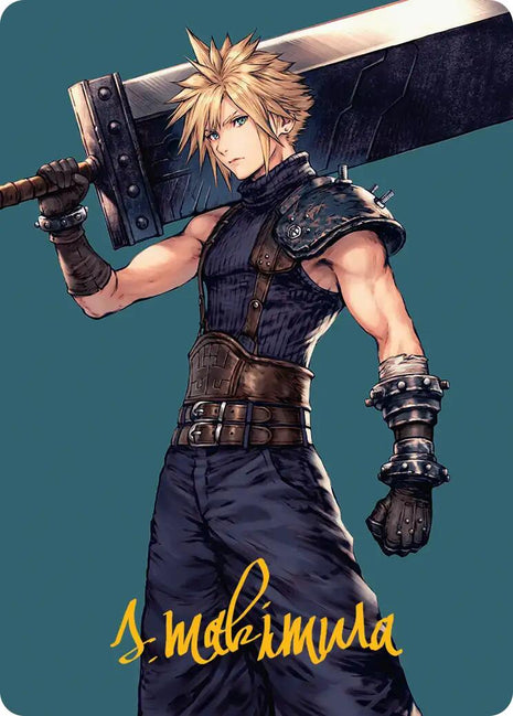 Cloud, Ex-SOLDIER Art Card (Gold-Stamped Signature) [50]