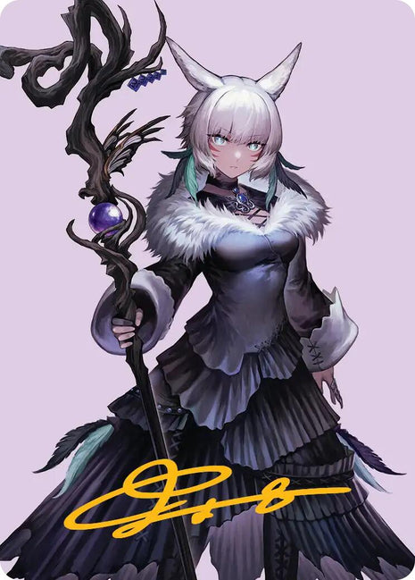 Y'shtola, Night's Blessed Art Card (53) (Gold-Stamped Signature) [53]