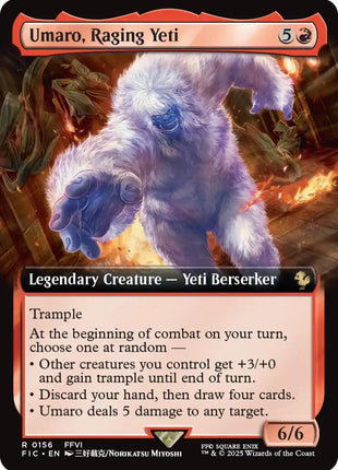 Umaro, Raging Yeti (Extended Art)