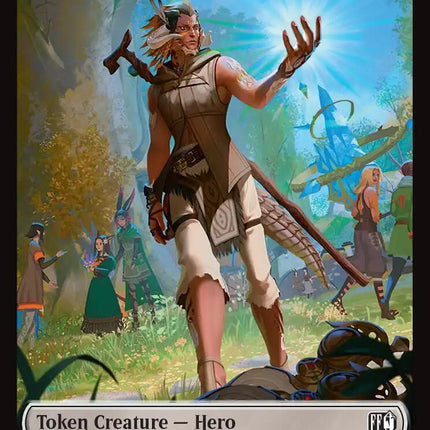 Hero (0002) // Knight Double-Sided Token [FIN - 2 // 10]