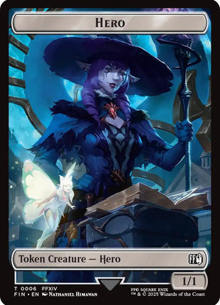 Hero (0006) // Robot Warrior Double-Sided Token [FIN - 6 // 12]