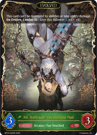XII. Wolfraud, The Hanged Man (Evolved) [BP10 - BP10-002EN]