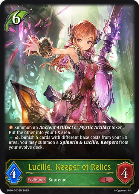 Lucille, Keeper of Relics [BP10 - BP10-003EN]