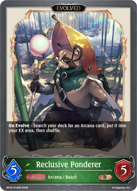 Reclusive Ponderer (Evolved) [BP10 - BP10-014EN]